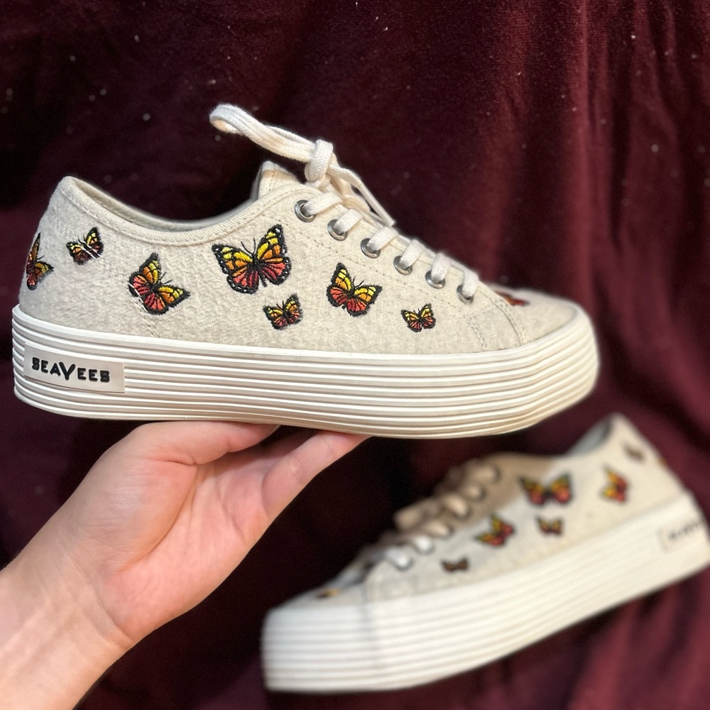 SeaVees Monterey Sneaker Platform- Monarch- Size 6